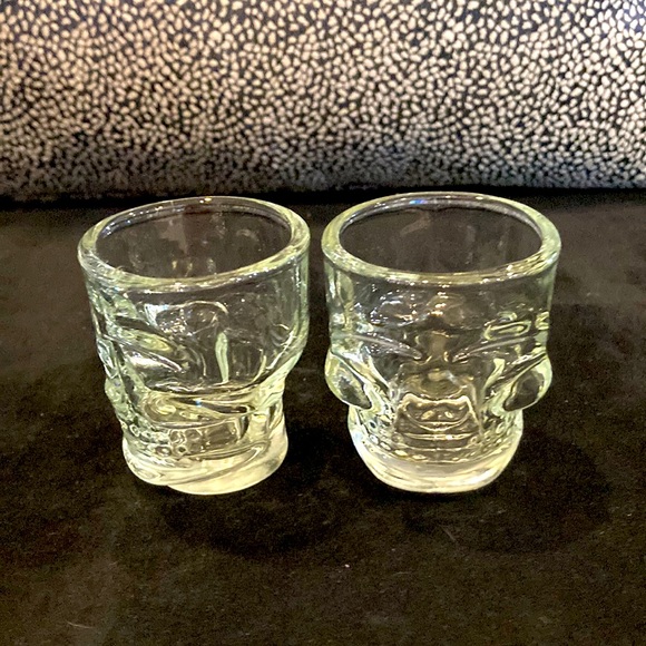 Set of three Mac bolt shot glasses. - Picture 1 of 3